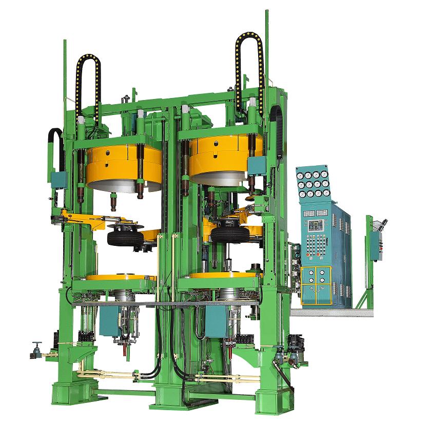 LTR TIRE VULCANIZATION MOLDING MACHINE(OPENING MOLD)